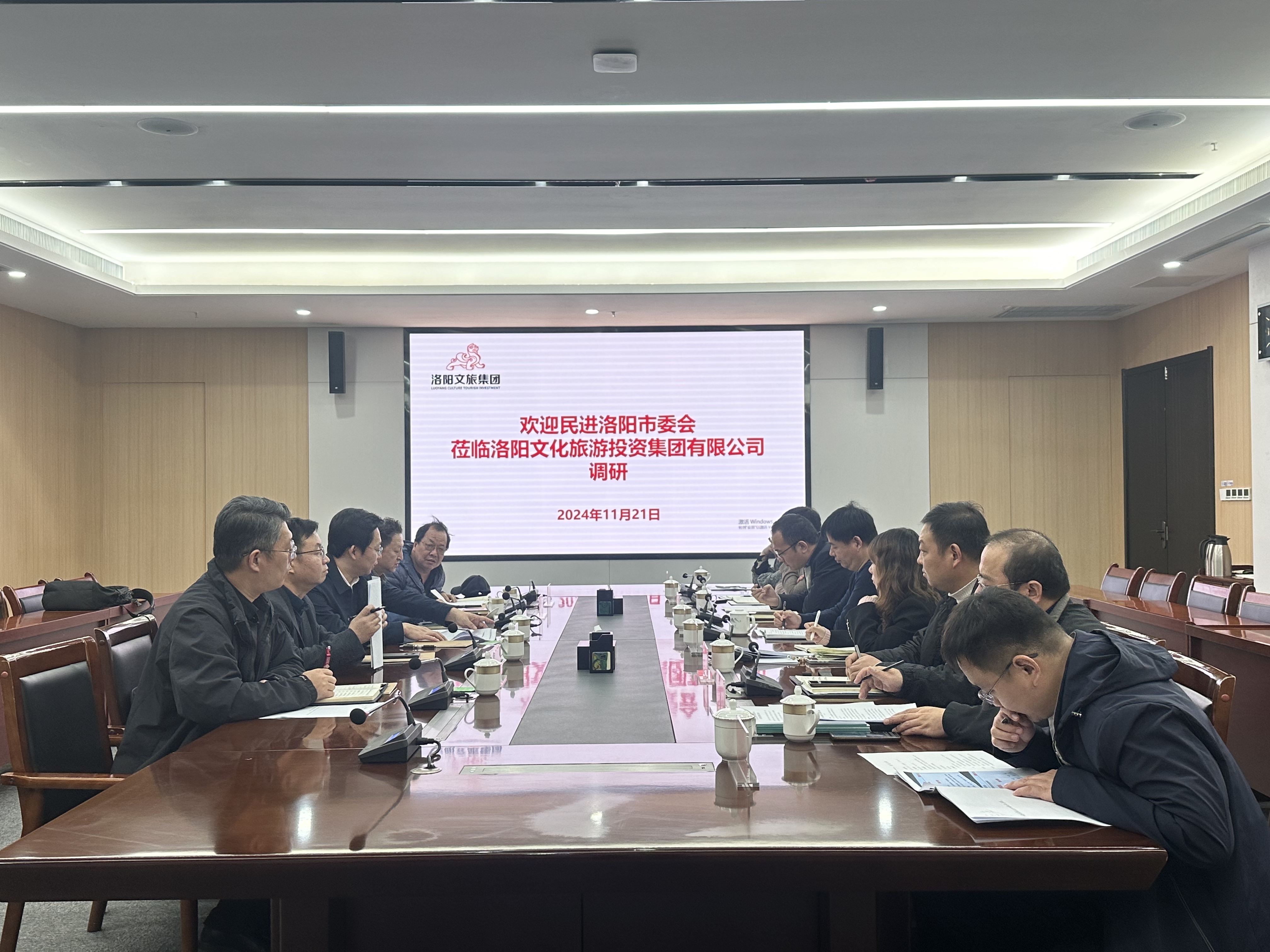 民进洛阳市委会开展参政议政重点课题调研(图1)